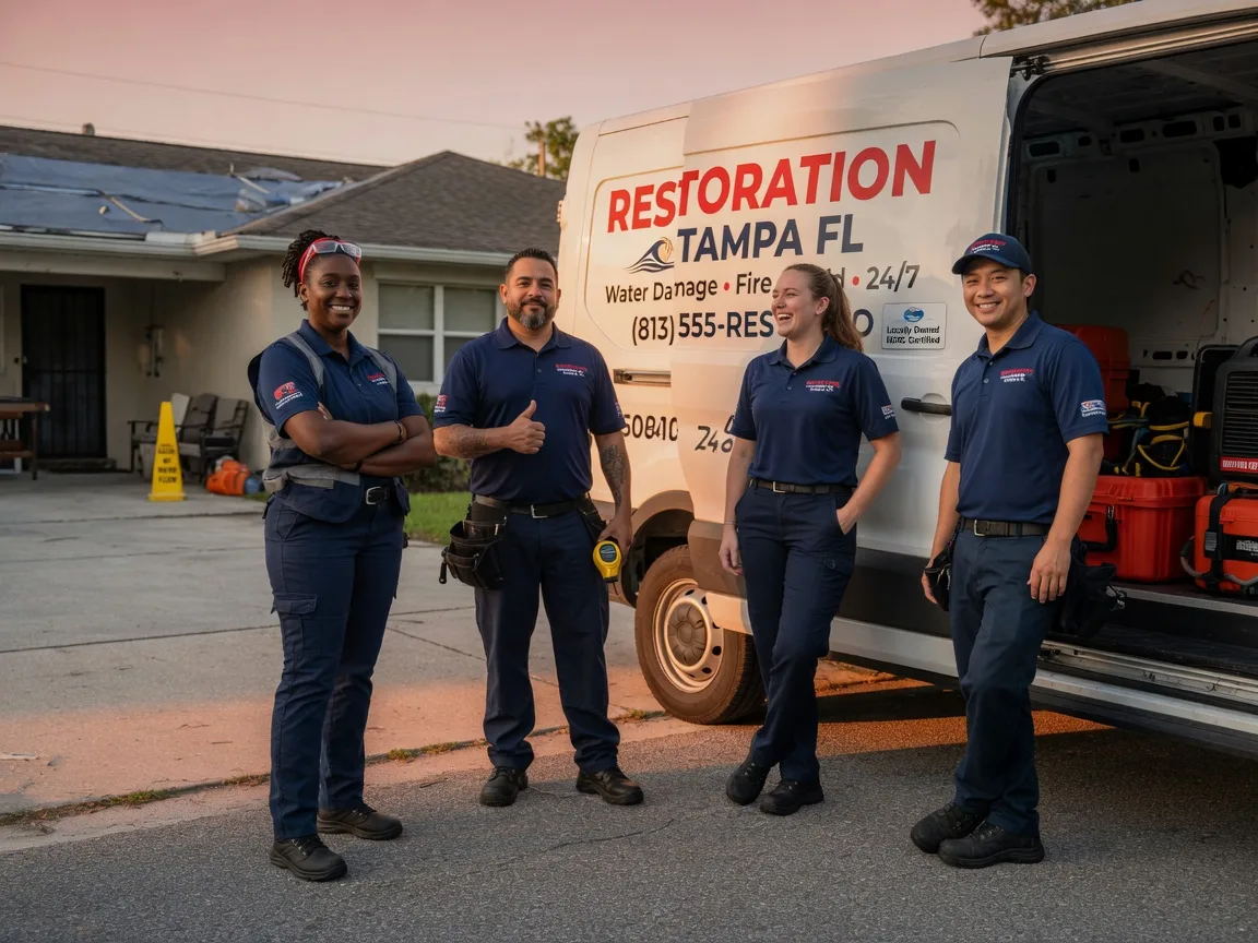 Water Damage Restoration company in Big Bend, WI